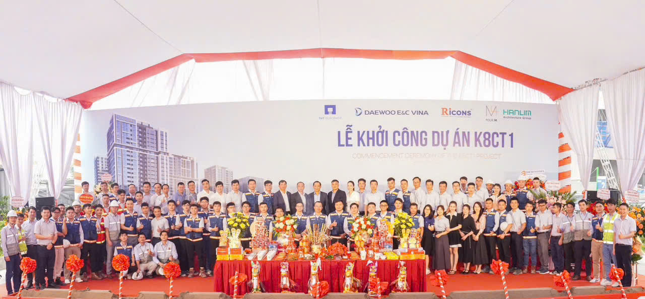 You are currently viewing Ricons chính thức khởi công dự án K8CT1 Starlake Prime